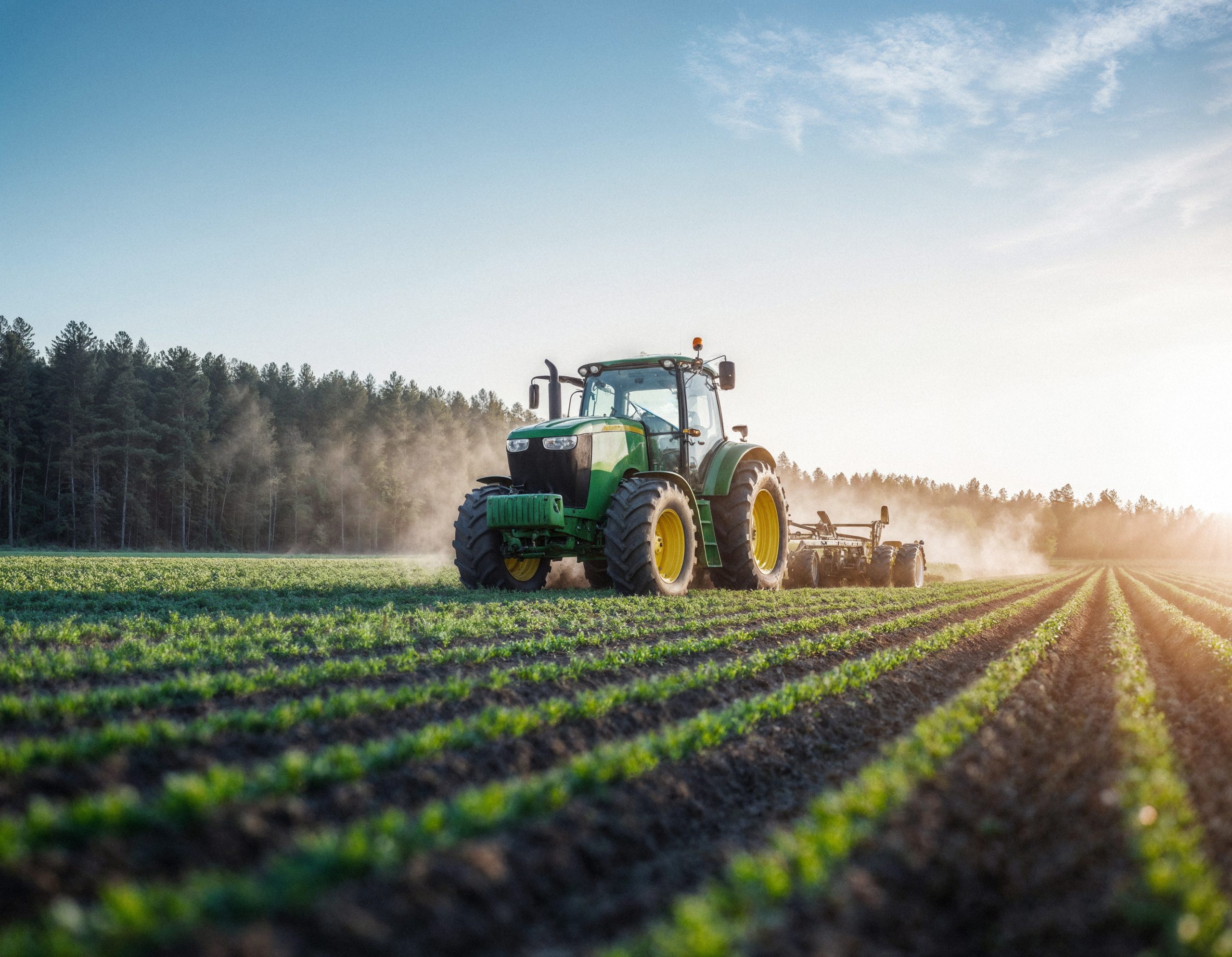 Agricultural land and crop production
